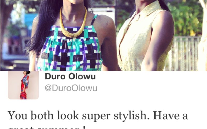 update…Twinship Closet: Duro Olowu